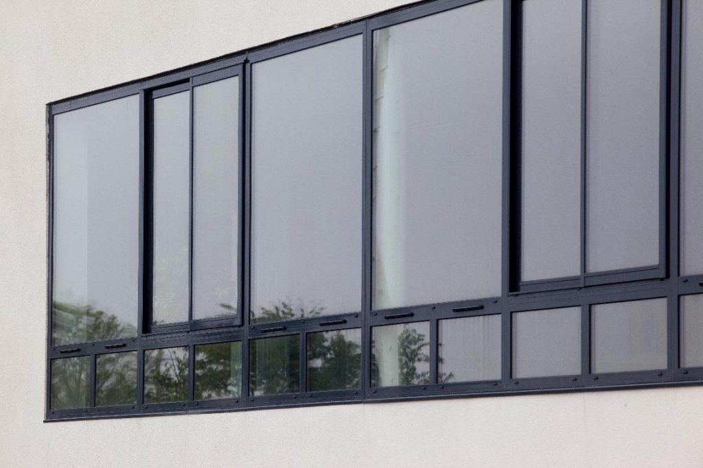 Commercial Black AluK Aluminium windows