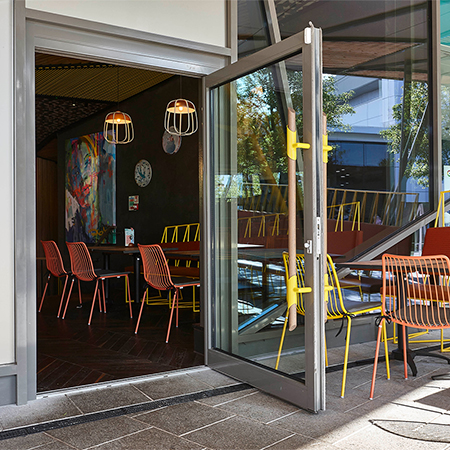 commercial aluminium doors