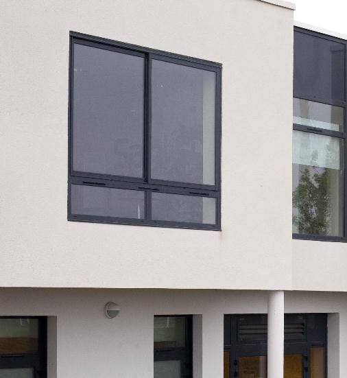 aluminium commercial sash windows